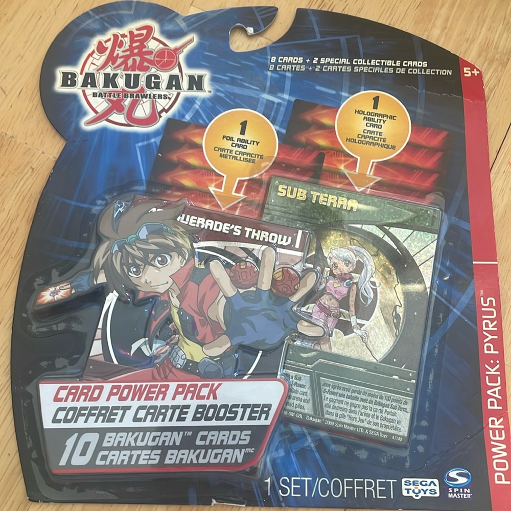 Rare Bakugan cards